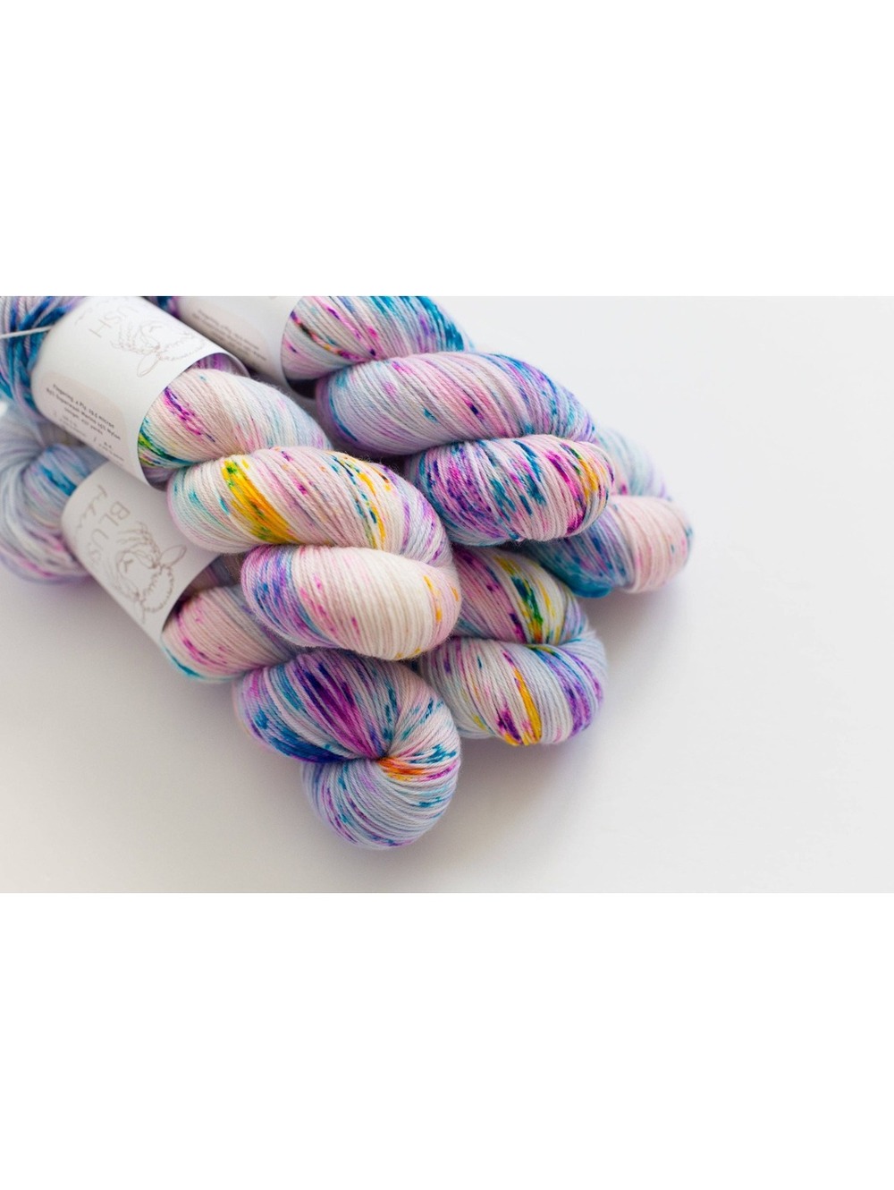 Pool Party Hand Dyed SW Merino Nylon Yarn